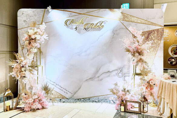 6Fwedding-璀璨大理石-粉金柱-萬豪四季廳